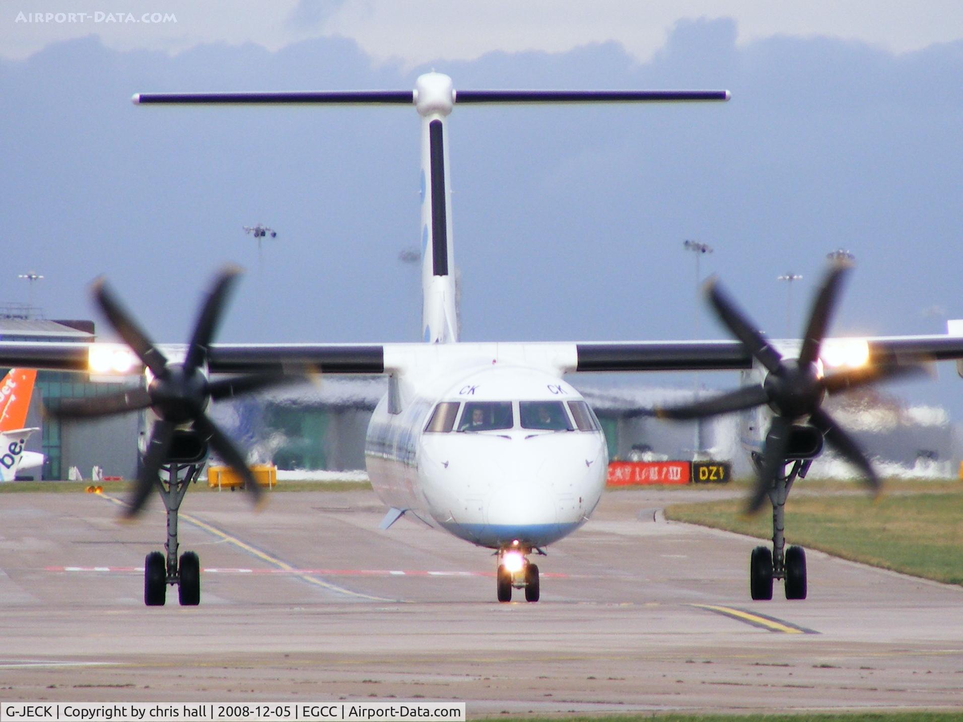 G-JECK, 2005 De Havilland Canada DHC-8-402Q Dash 8 C/N 4113, flybe