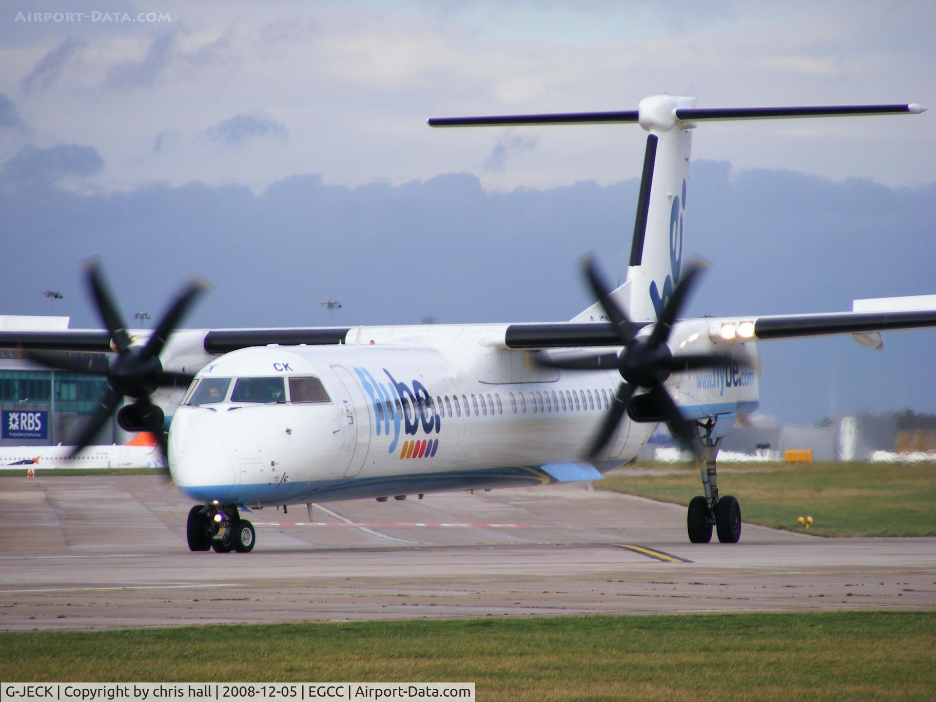 G-JECK, 2005 De Havilland Canada DHC-8-402Q Dash 8 C/N 4113, flybe