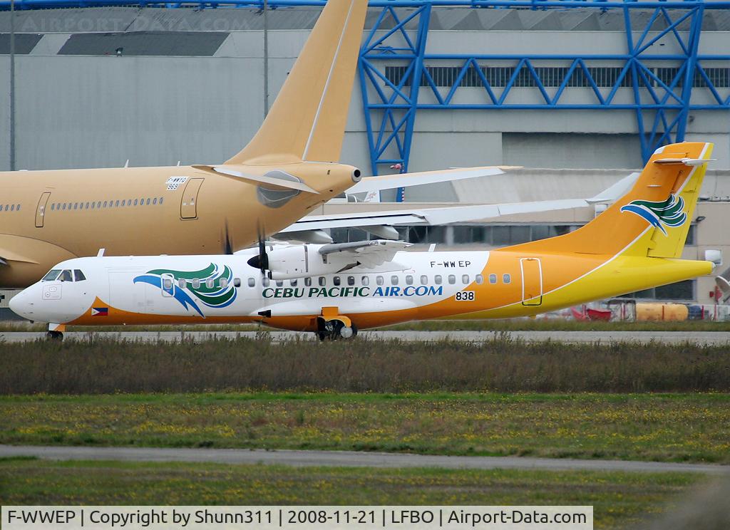 F-WWEP, 2008 ATR 72-212A C/N 838, C/n 838