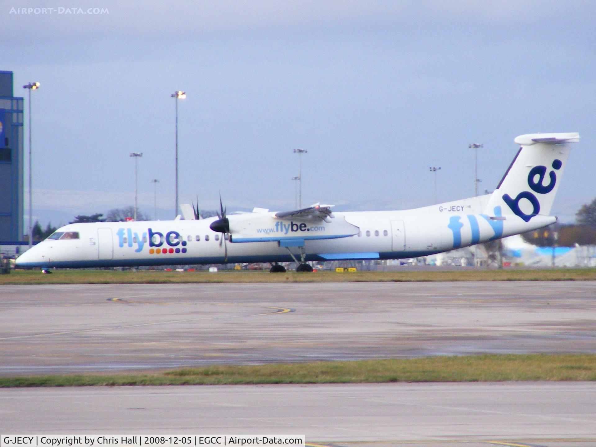 G-JECY, 2007 De Havilland Canada DHC-8-402Q Dash 8 C/N 4157, flybe