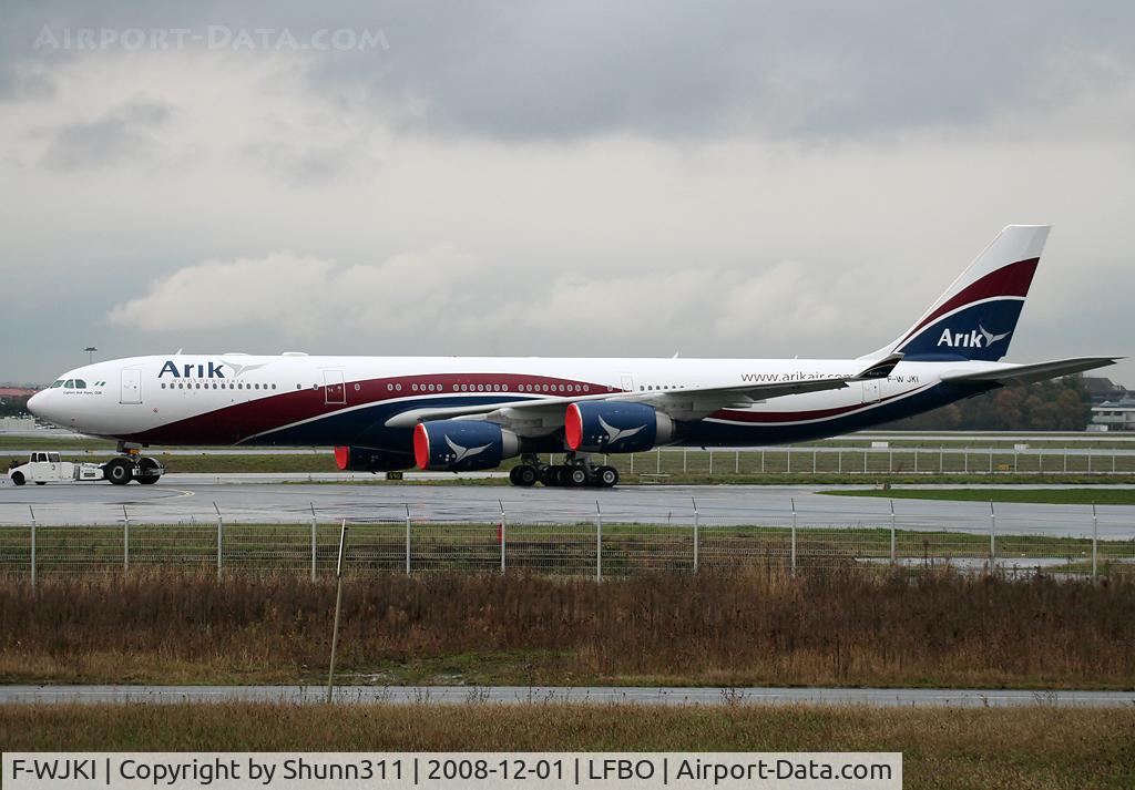 F-WJKI, 2008 Airbus A340-541 C/N 912, C/n 912 - To be CS-TFX... Ex. Kingfisher Airlines NTU