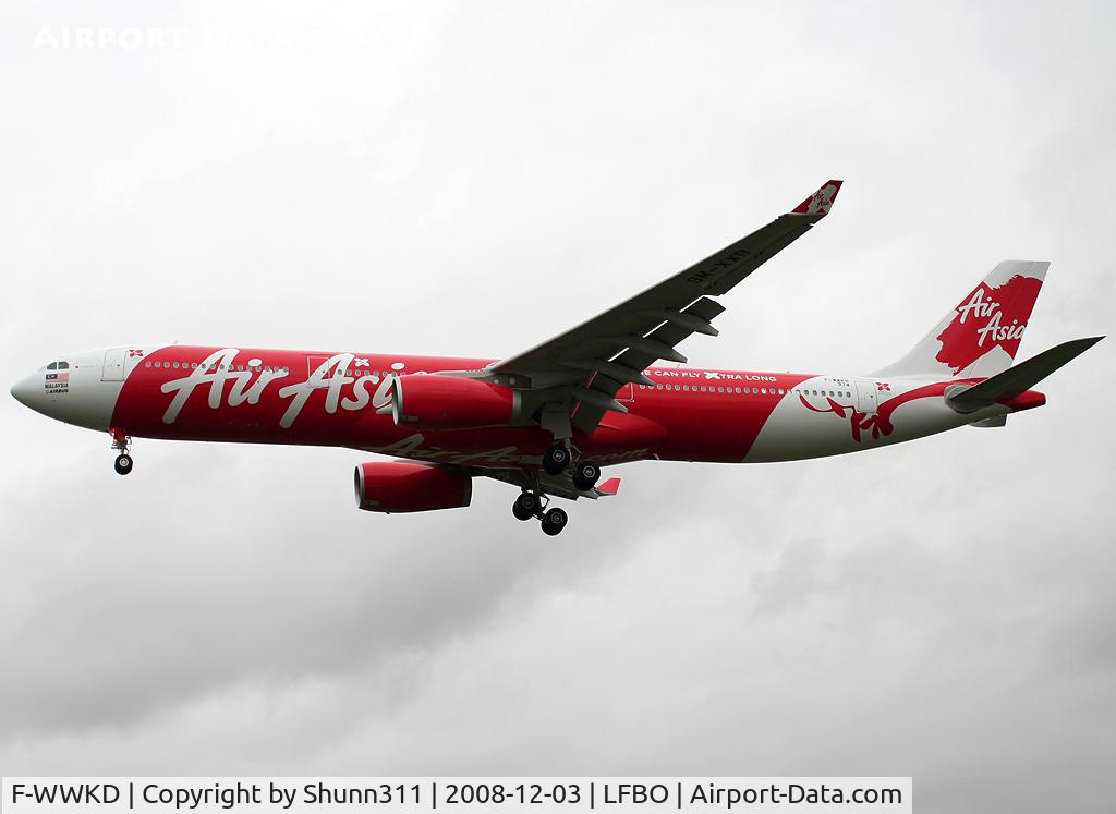 F-WWKD, 2008 Airbus A330-343X C/N 974, C/n 974 - To be 9M-XXB