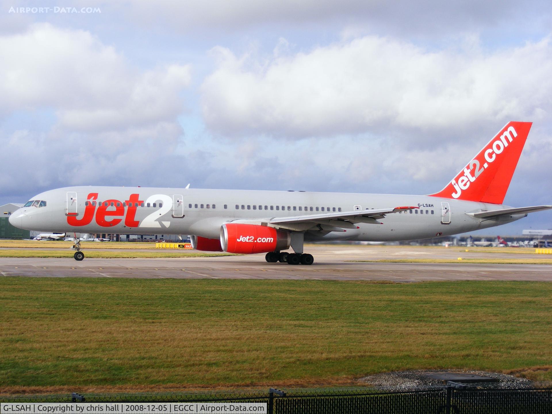 G-LSAH, 1987 Boeing 757-21B C/N 24015, Jet2
