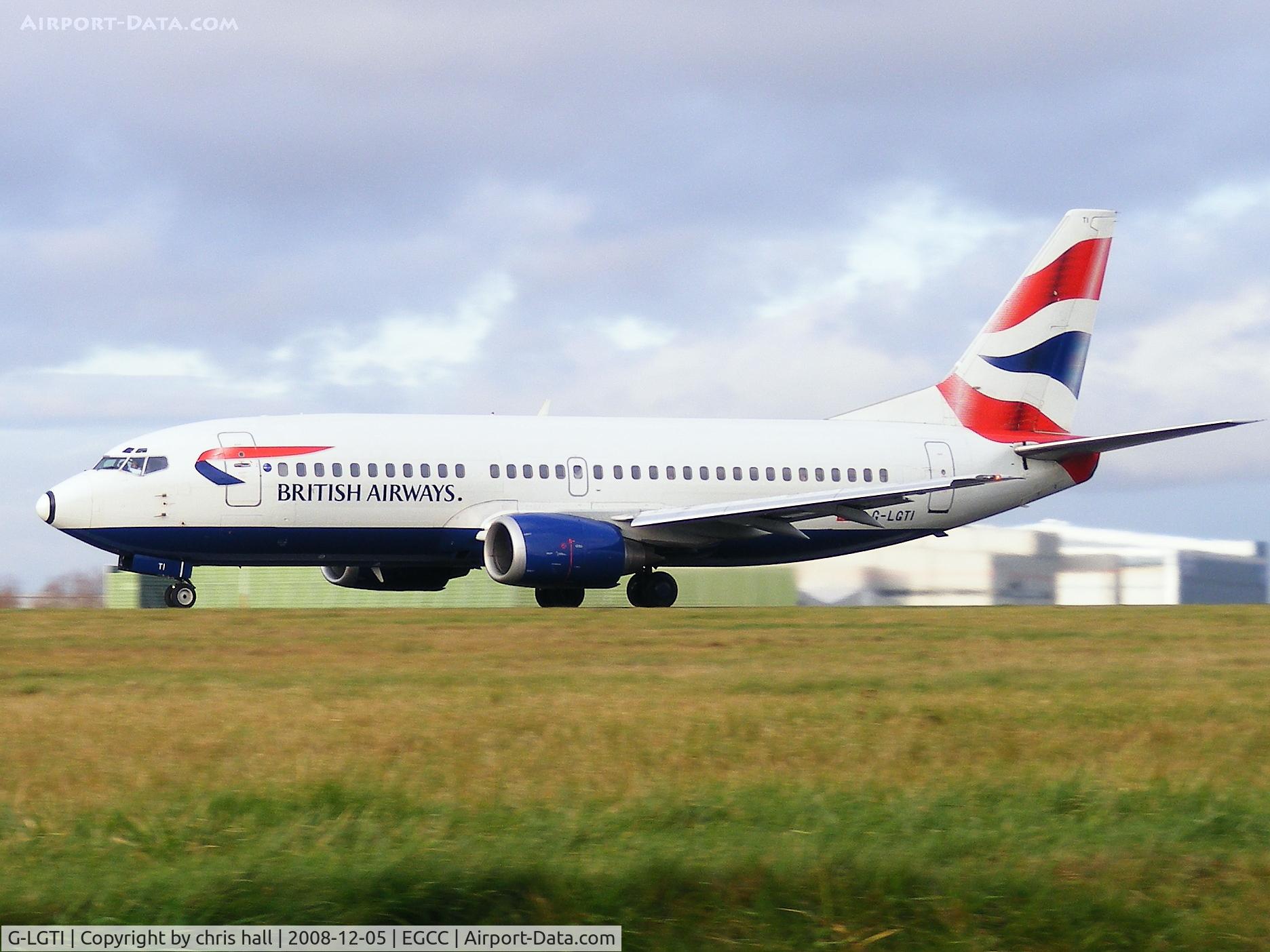 G-LGTI, 1988 Boeing 737-3Y0 C/N 23925, British Airways