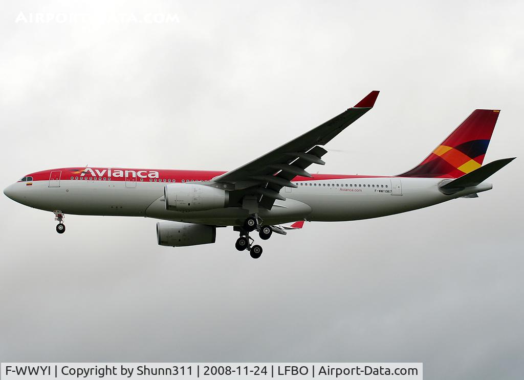 F-WWYI, 2009 Airbus A330-243 C/N 1016, C/n 0967 - To be N967CG