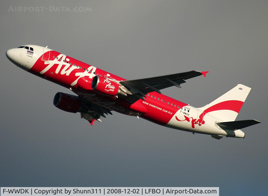 F-WWDK, 2008 Airbus A320-216 C/N 3729, C/n 3729 - To be HS-ABI