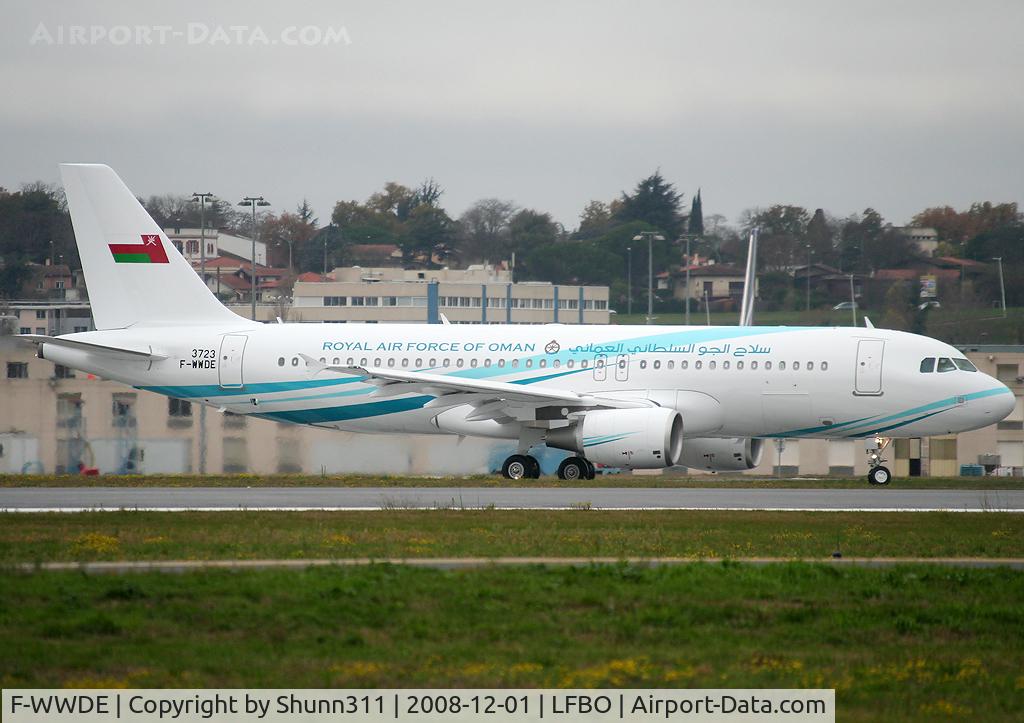F-WWDE, 2008 Airbus ACJ320 (A320-214/CJ) C/N 3723, C/n 3723