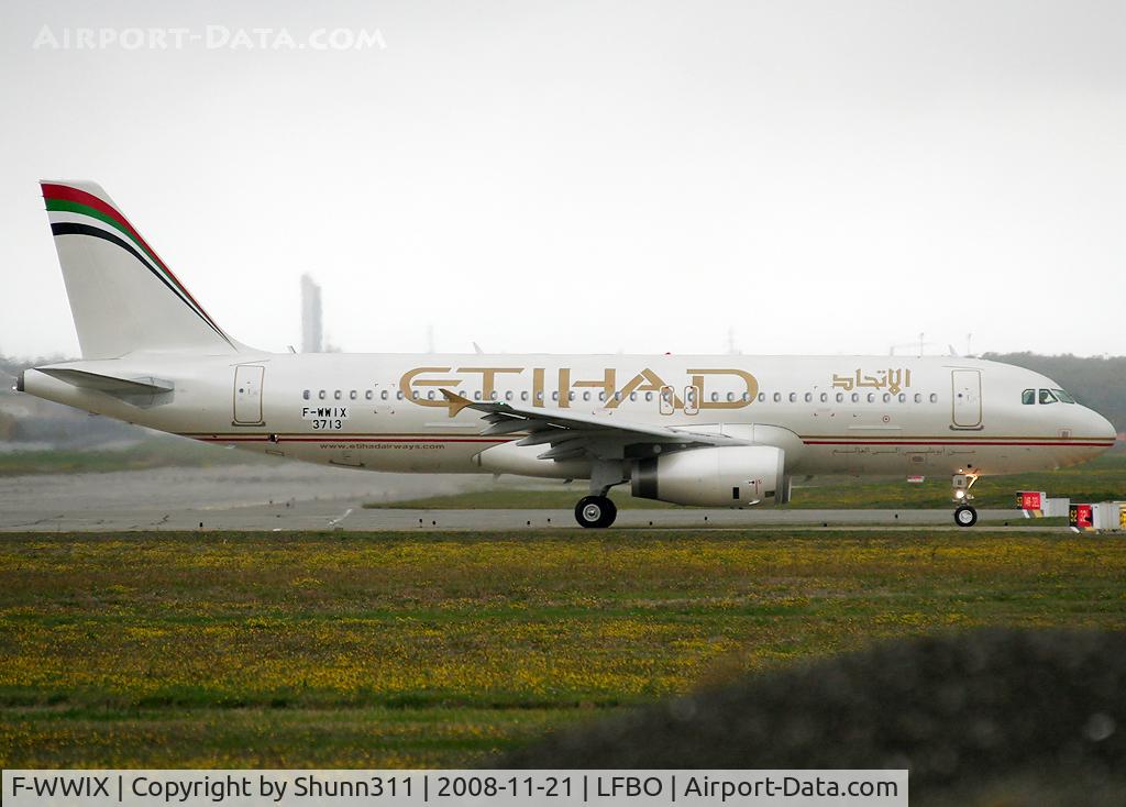 F-WWIX, 2008 Airbus A320-232 C/N 3713, C/n 3713 - To be A6-EII