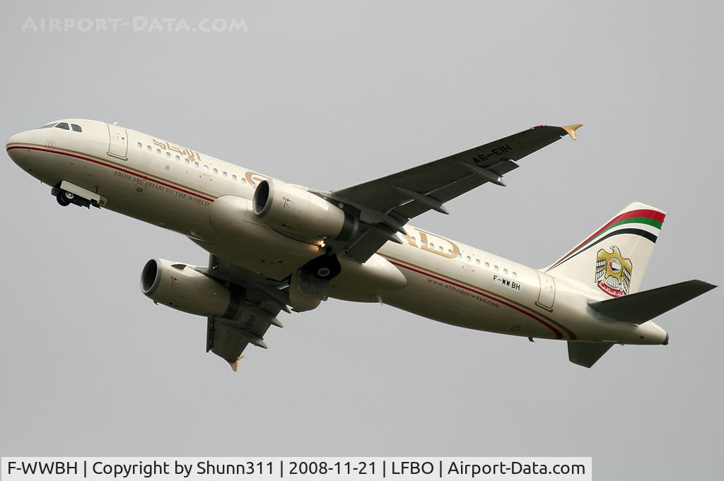 F-WWBH, 2008 Airbus A320-232 C/N 3693, C/n 3693 - To be A6-EIH