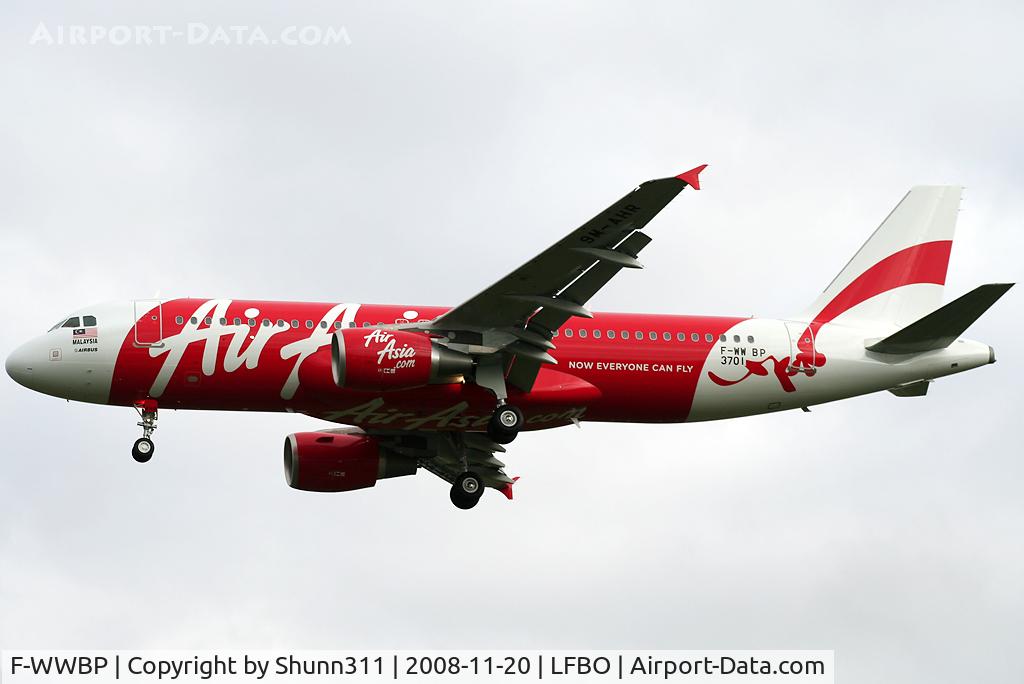 F-WWBP, 2008 Airbus A320-216 C/N 3701, C/n 3701 - To be 9M-AHR