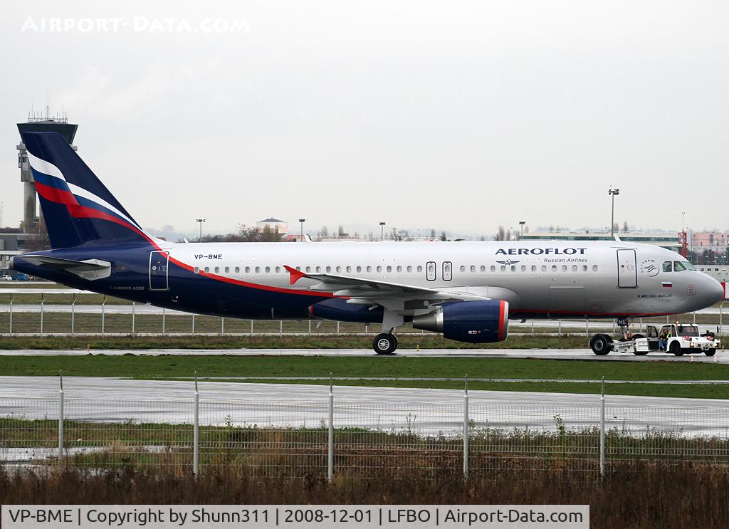 VP-BME, 2008 Airbus A320-214 C/N 3699, Ready for delivery...