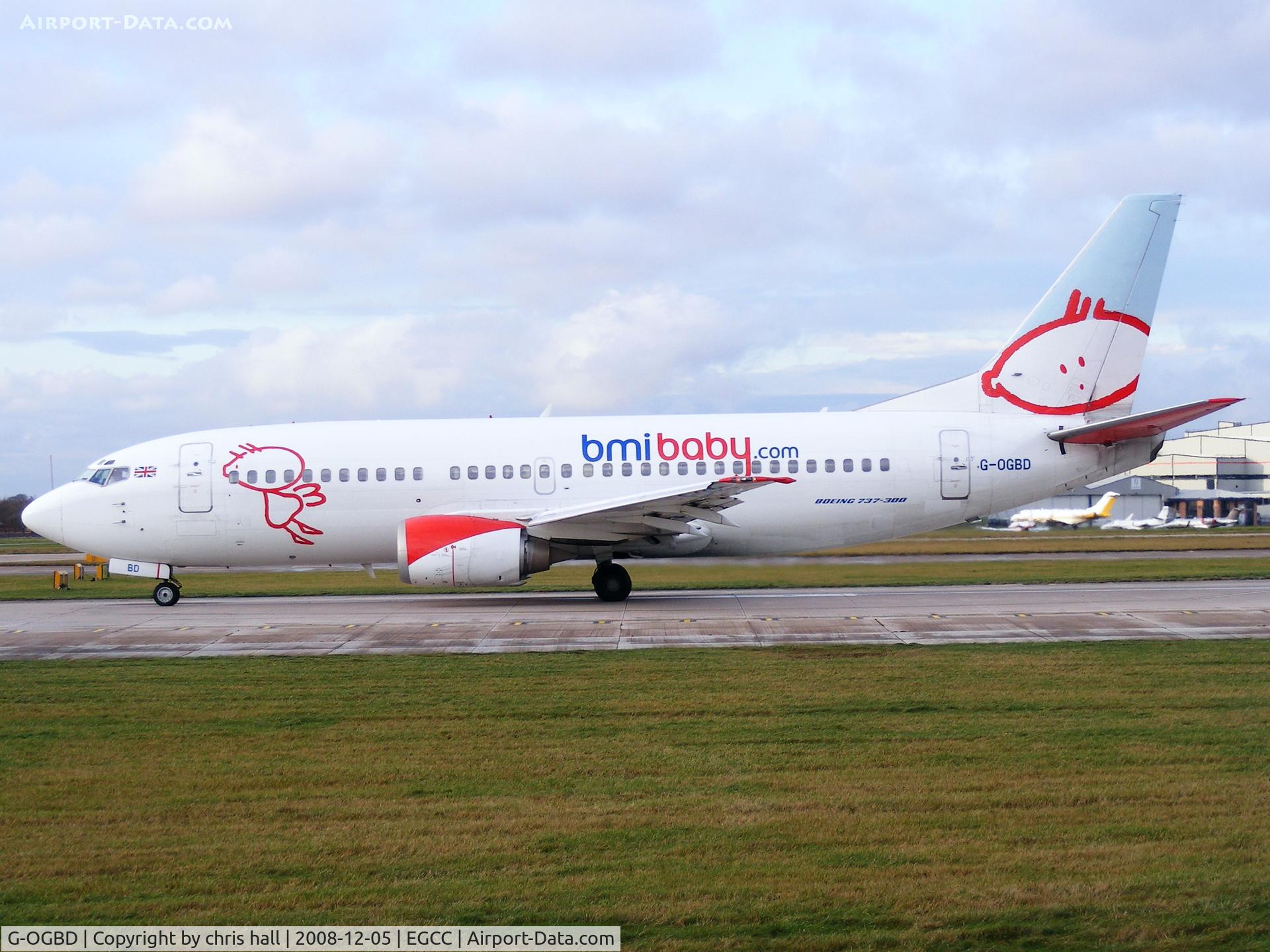 G-OGBD, 1995 Boeing 737-3L9 C/N 27833, BMI Baby