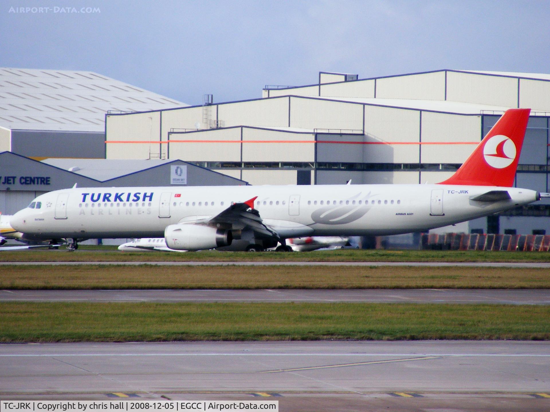 TC-JRK, 2008 Airbus A321-231 C/N 3525, Turkish Airlines