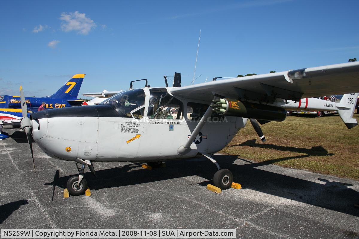 N5259W, 1968 Cessna M337B (O-2A) Super Skymaster C/N 337M-0196 (68-10831), O-2