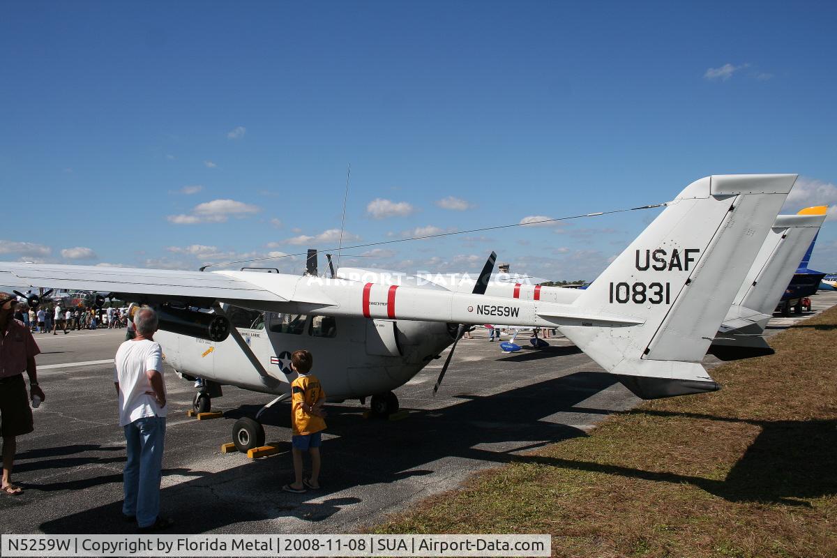 N5259W, 1968 Cessna M337B (O-2A) Super Skymaster C/N 337M-0196 (68-10831), O-2