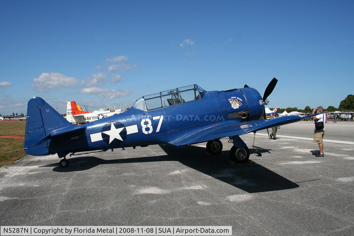 N5287N, 1942 North American SNJ-4 Texan C/N 88-9551, SNJ-4