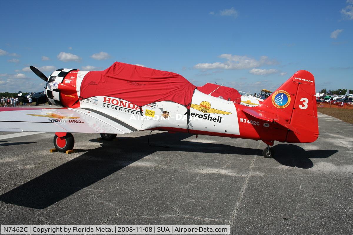 N7462C, North American AT-6B Texan C/N 121-43211, Aeroshell T-6
