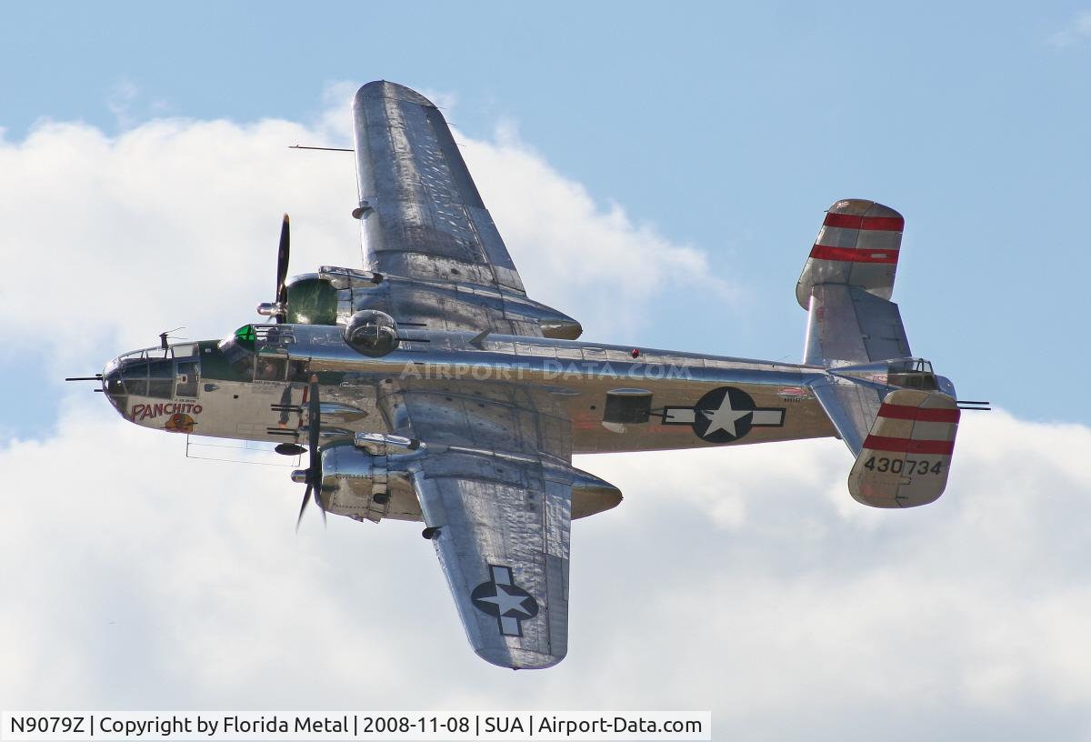 N9079Z, 1944 North American TB-25N Mitchell C/N 108-34009, Panchito B-25