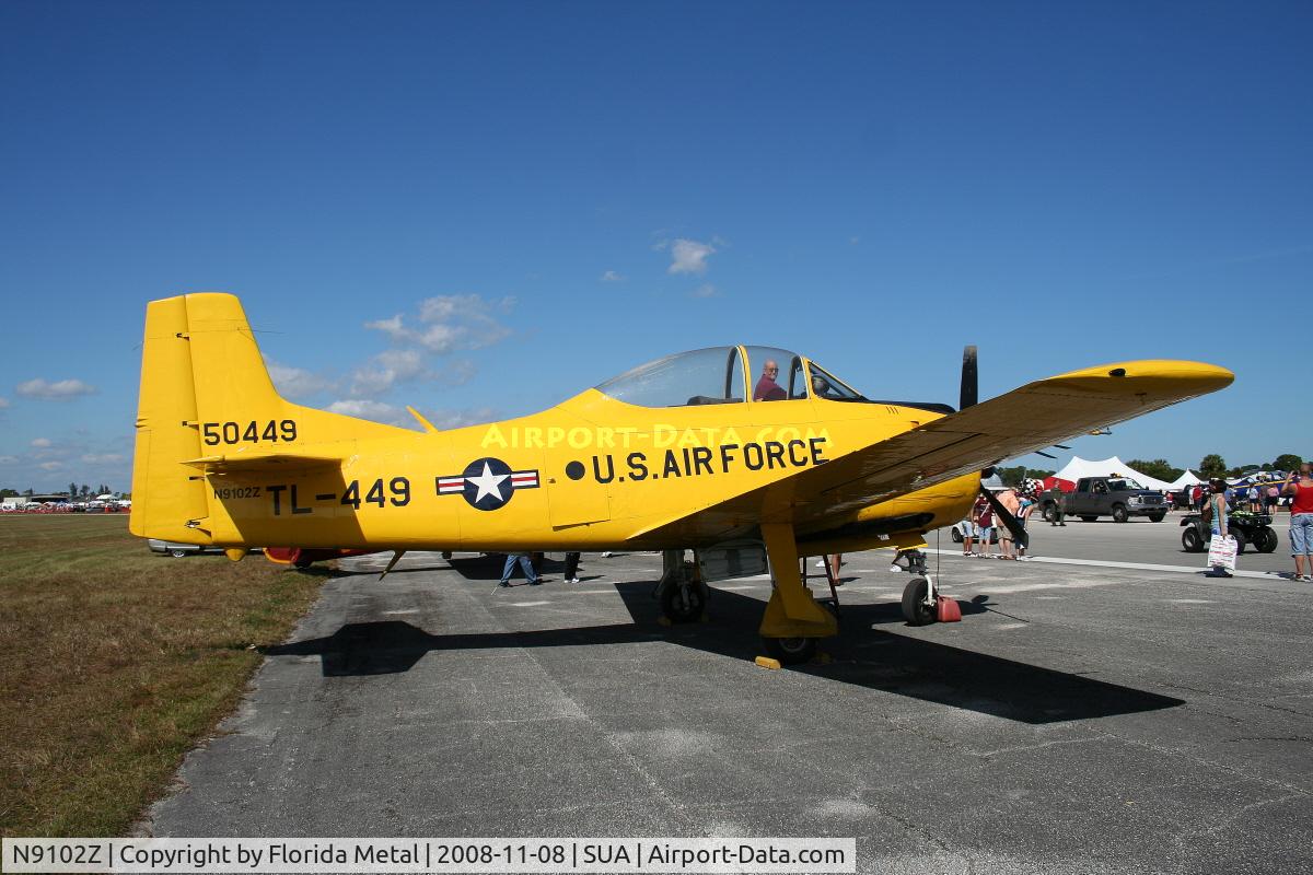 N9102Z, 1951 North American T-28A Trojan C/N 171-7, T-28A