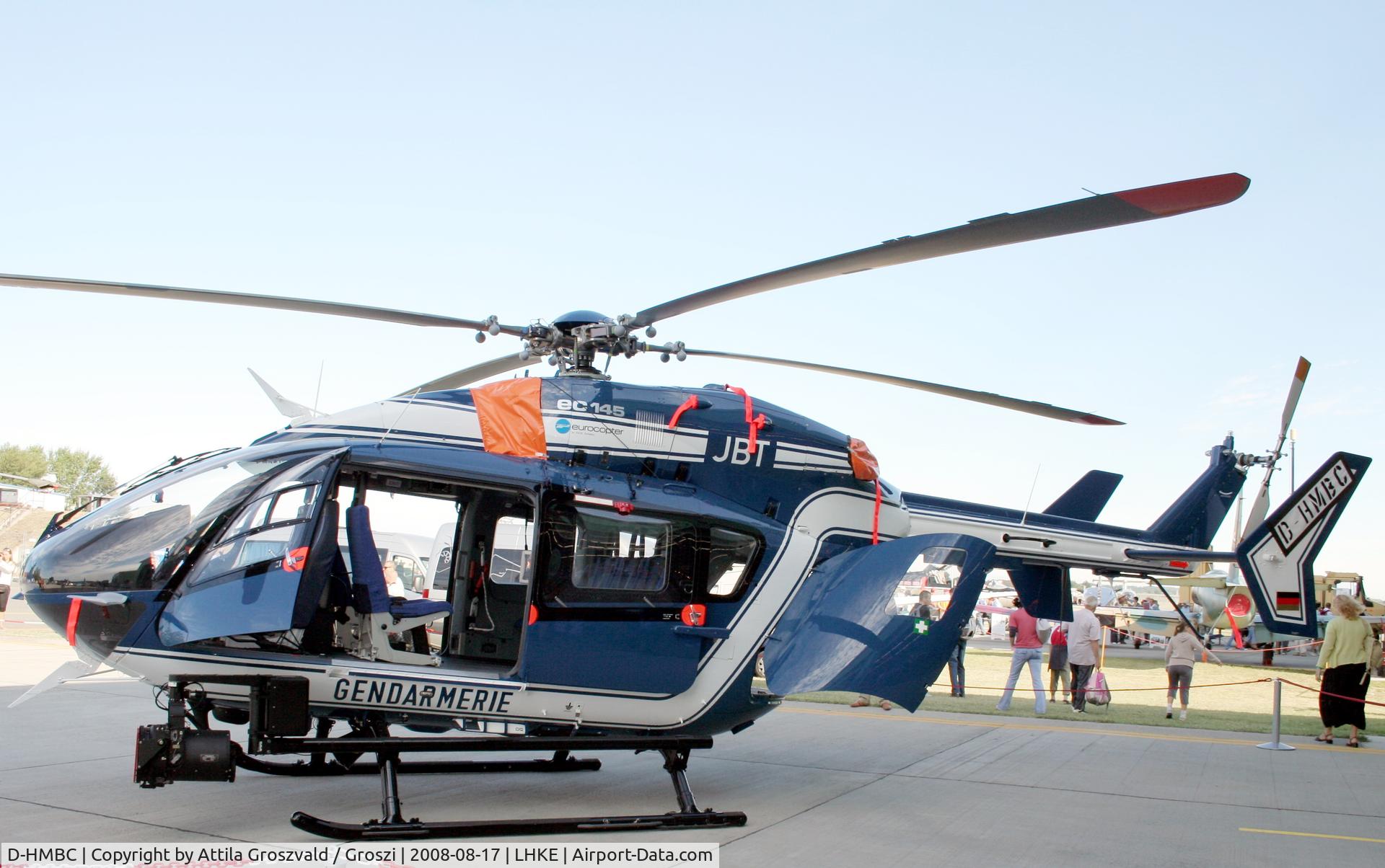D-HMBC, Eurocopter-Kawasaki EC-145 (BK-117C-2) C/N 9173, Kecskemét, Hungarian Air-Forces Base / LHKE / Hungary - Airshow '2008