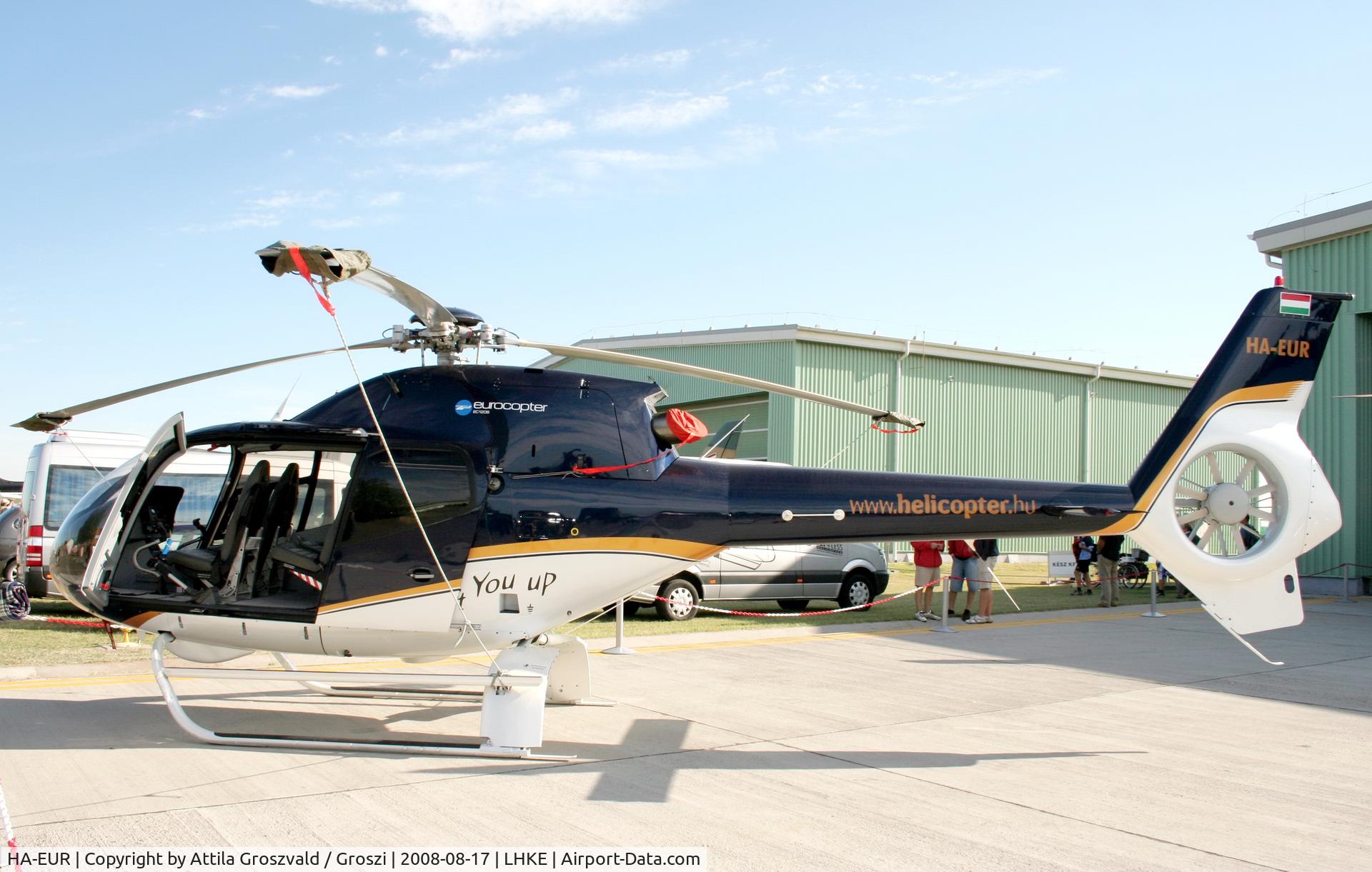 HA-EUR, 2000 Eurocopter EC-120B Colibri C/N 1095, Kecskemét, Hungarian Air-Forces Base / LHKE / Hungary - Airshow '2008