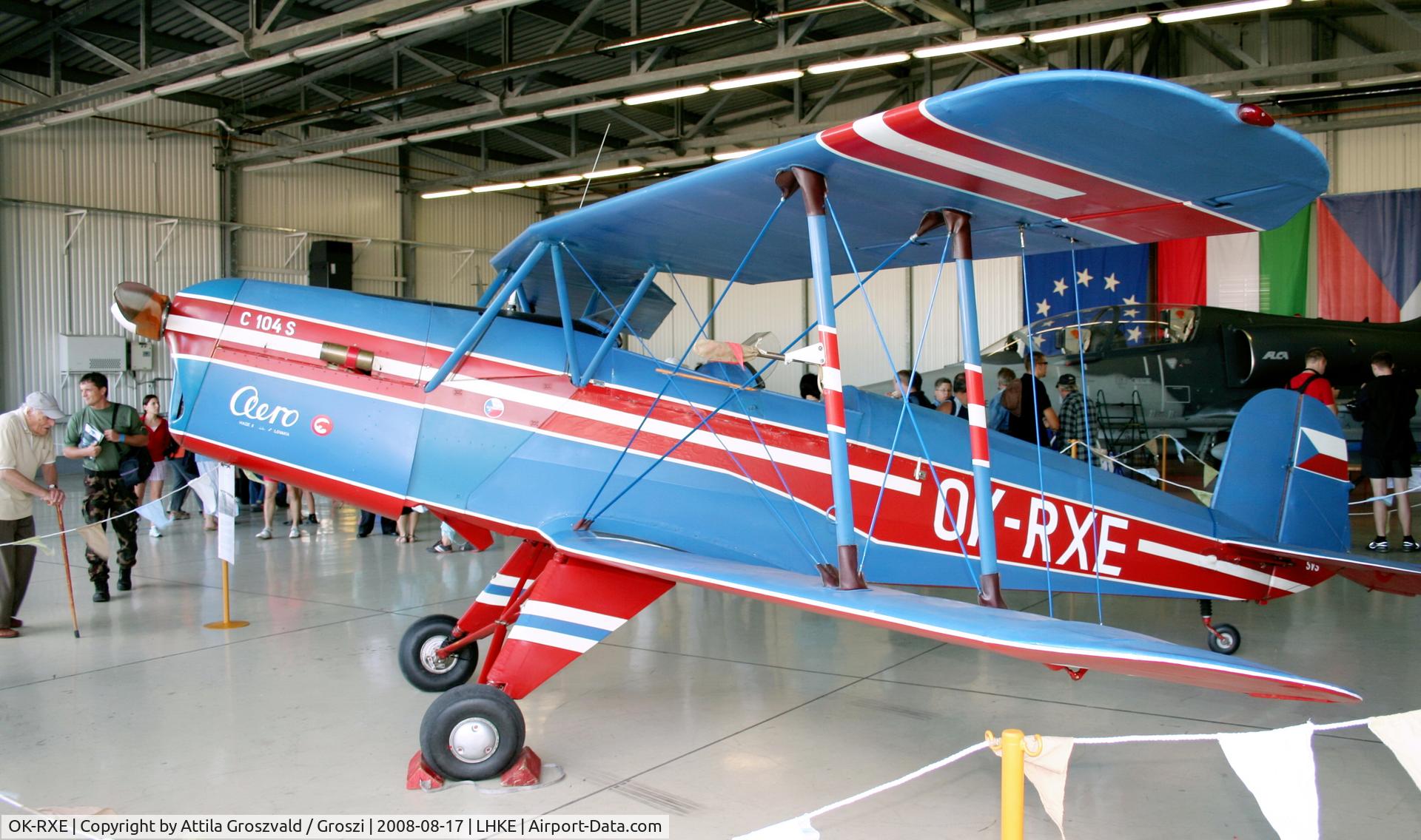 OK-RXE, 1986 Aero C-104S C/N 237, Kecskemét, Hungarian Air-Forces Base / LHKE / Hungary - Airshow '2008
