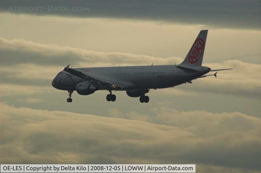 OE-LES, 2008 Airbus A321-211 C/N 3504, NIKIS A321