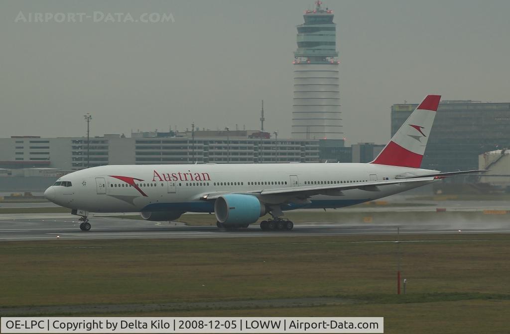 OE-LPC, 2002 Boeing 777-2Z9/ER C/N 29313, AUSTRIAN