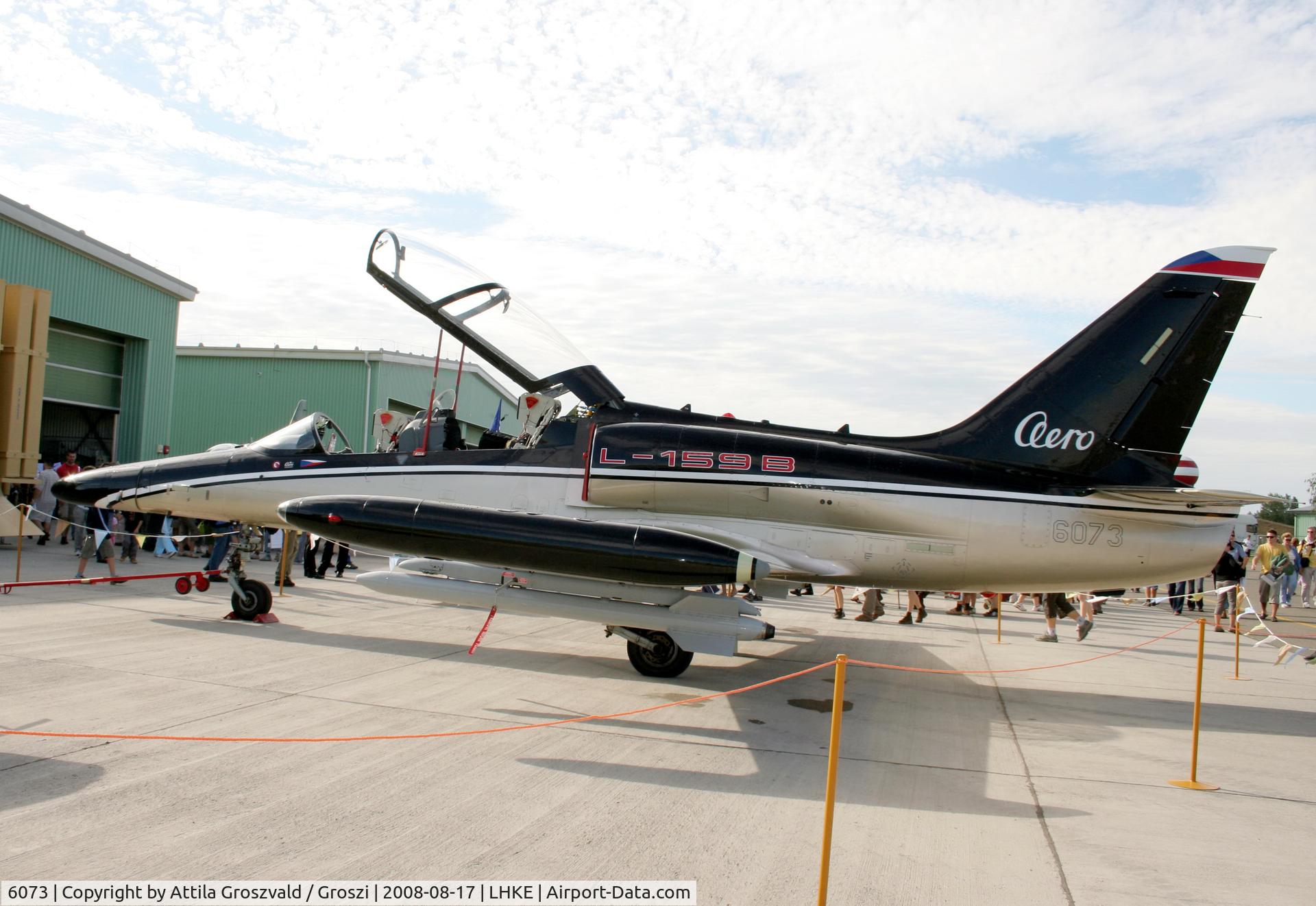 6073, Aero L-159B ALCA C/N 156073, Kecskemét, Hungarian Air-Forces Base / LHKE / Hungary - Airshow '2008
