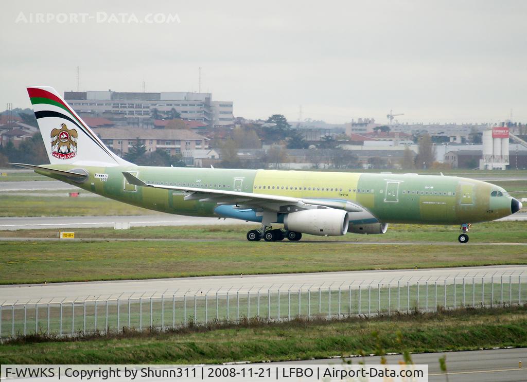 F-WWKS, 2008 Airbus A330-243 C/N 975, C/n 0975 - For Etihad Airways