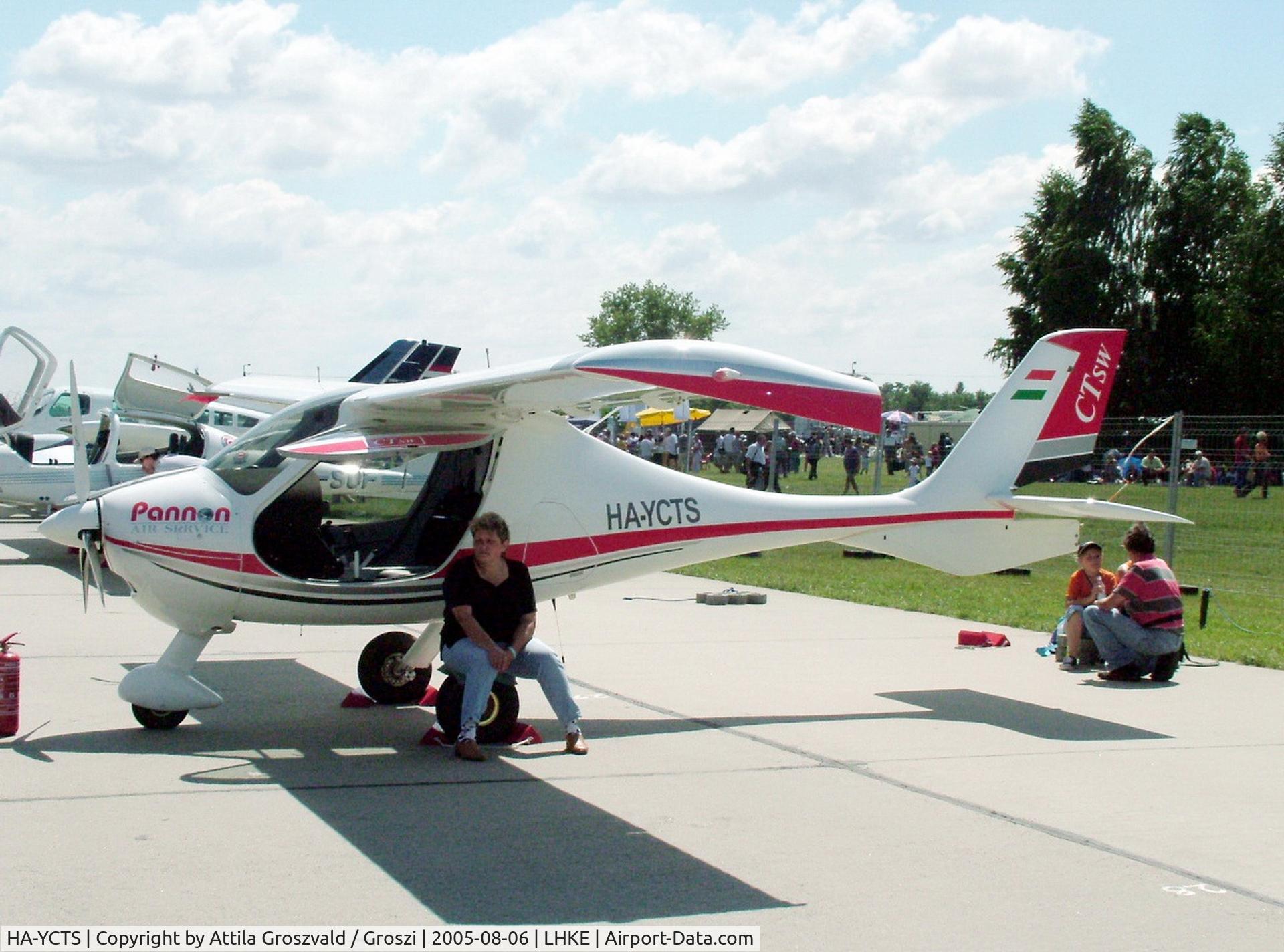HA-YCTS, 2004 Flight Design CT2K C/N 04-06-05, Kecskemét, Hungarian Air-Forces Base / LHKE / Hungary - Airshow '2005