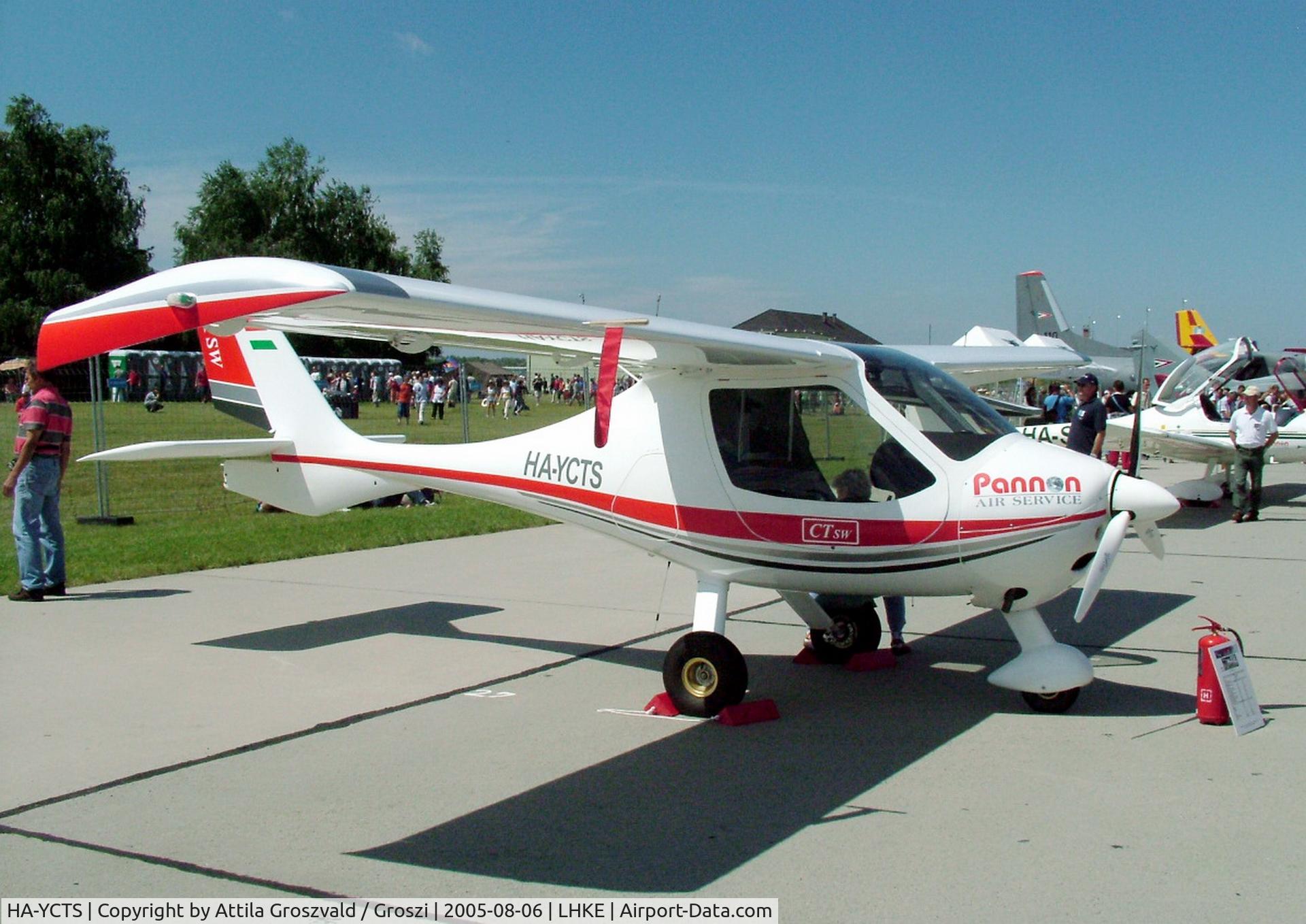 HA-YCTS, 2004 Flight Design CT2K C/N 04-06-05, Kecskemét, Hungarian Air-Forces Base / LHKE / Hungary - Airshow '2005