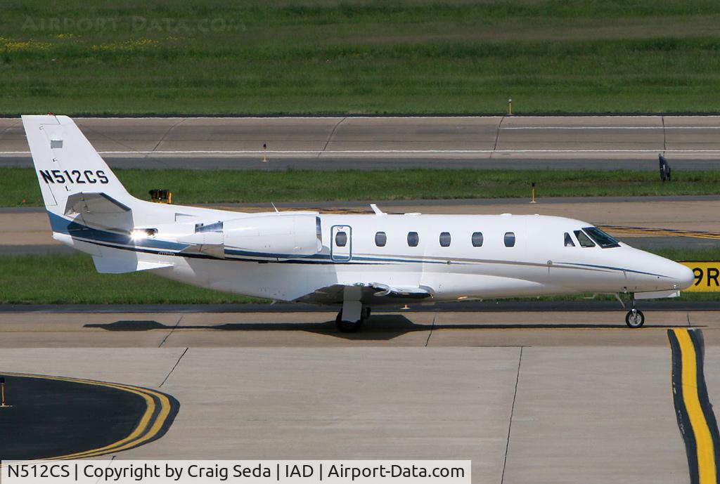 N512CS, 2003 Cessna 560XL Citation Excel C/N 560-5326, At IAD on 5/17/08