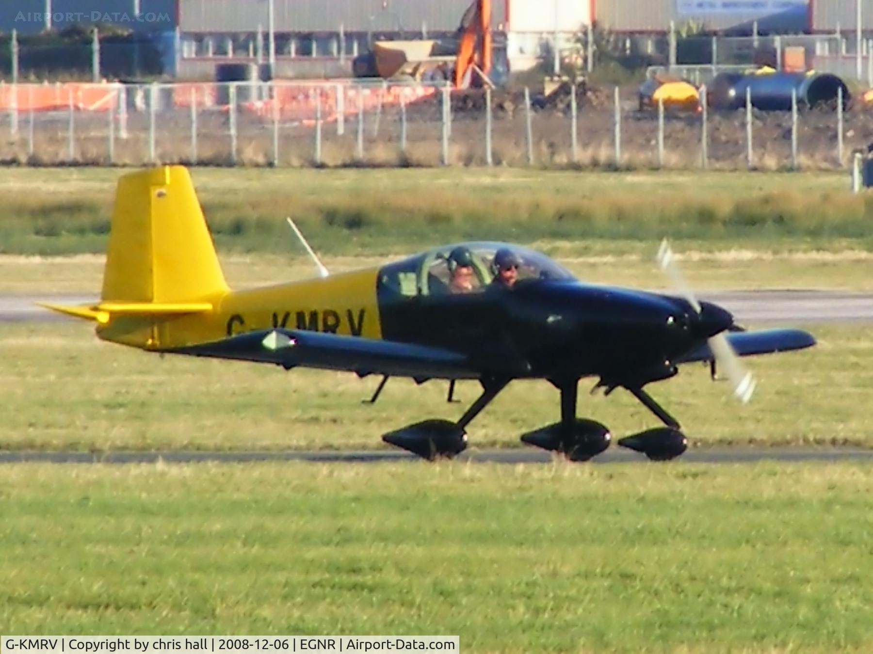 G-KMRV, 2005 Vans RV-9A C/N PFA 320-14093, new resident at Hawarden