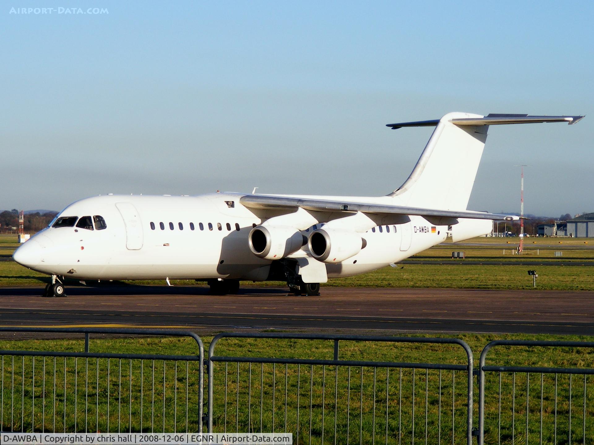 D-AWBA, 1989 British Aerospace BAe.146-300 C/N E3134, WDL Aviation