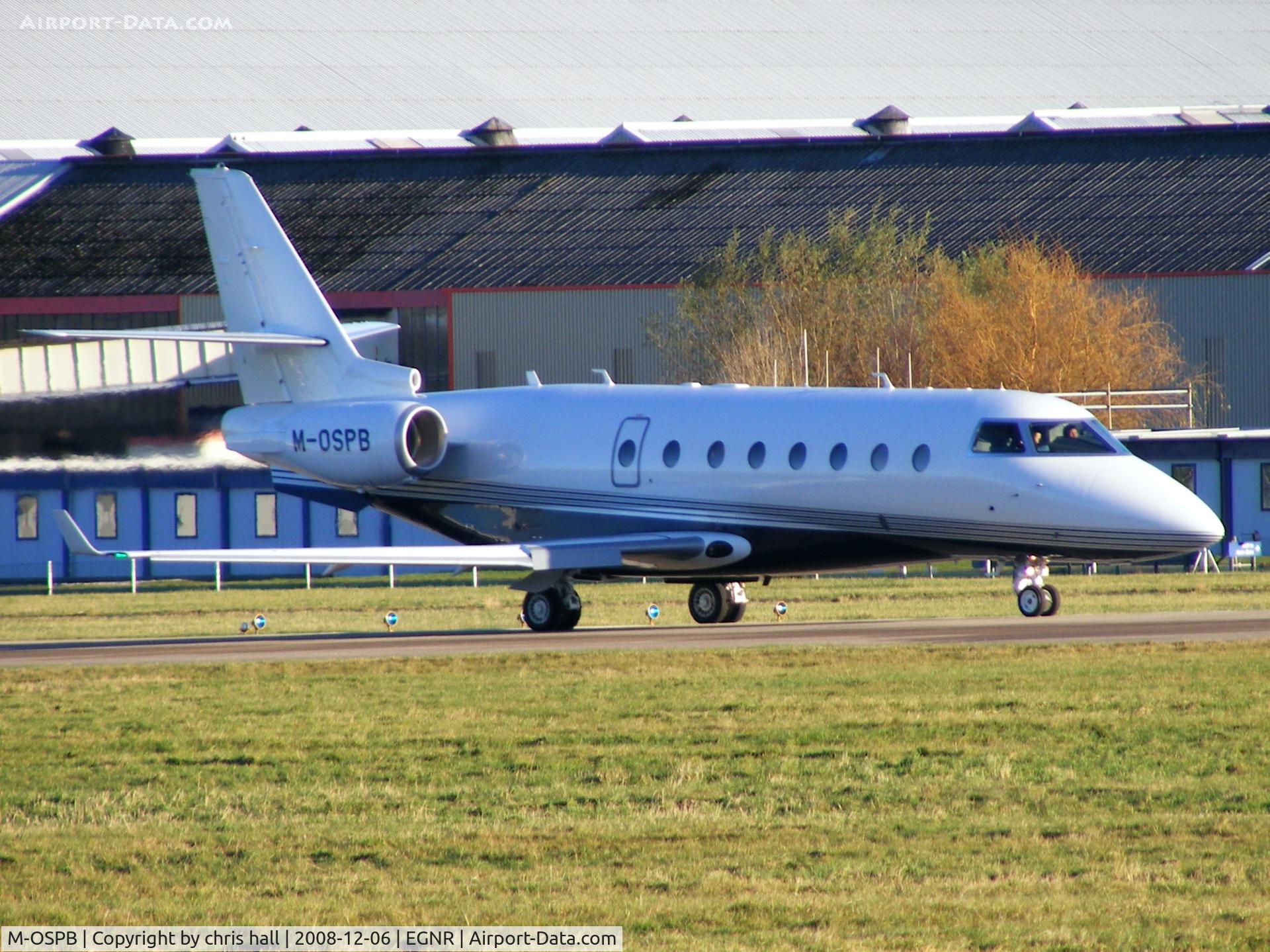 M-OSPB, 2008 Gulfstream Aerospace G200 C/N 205, Gulfstream G200 Galaxy. Brand new to the Manx register December 2008