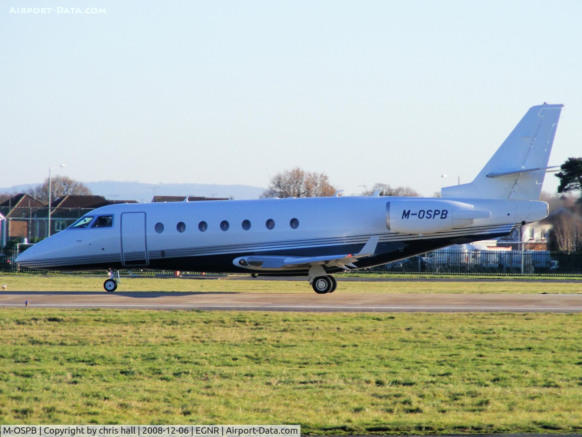 M-OSPB, 2008 Gulfstream Aerospace G200 C/N 205, Brand new to the Manx register December 2008