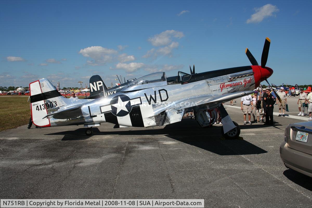 N751RB, 1944 North American P-51D Mustang C/N 44-13903JP, P-51 Glamorous Gal