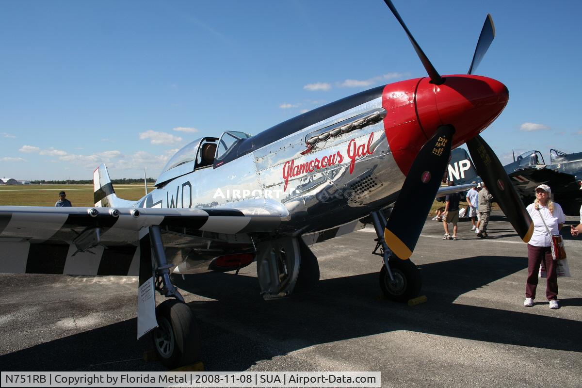 N751RB, 1944 North American P-51D Mustang C/N 44-13903JP, P-51 Glamorous Gal