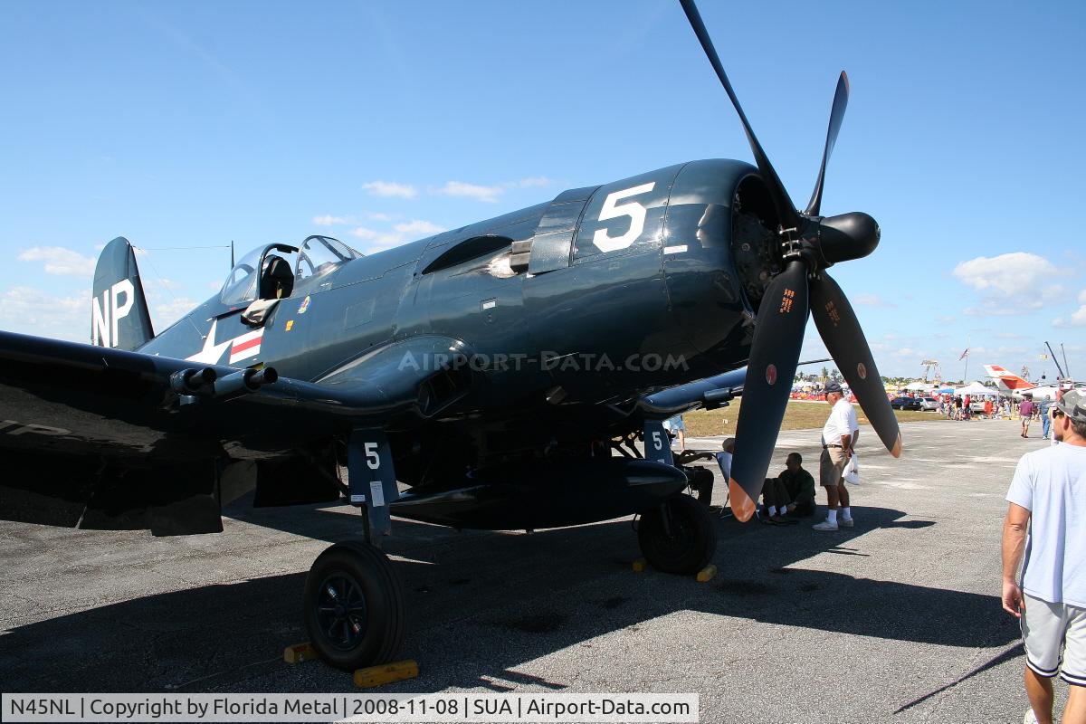 N45NL, 1951 Vought F4U-5NL Corsair C/N 124692, F4U-5NL Corsair
