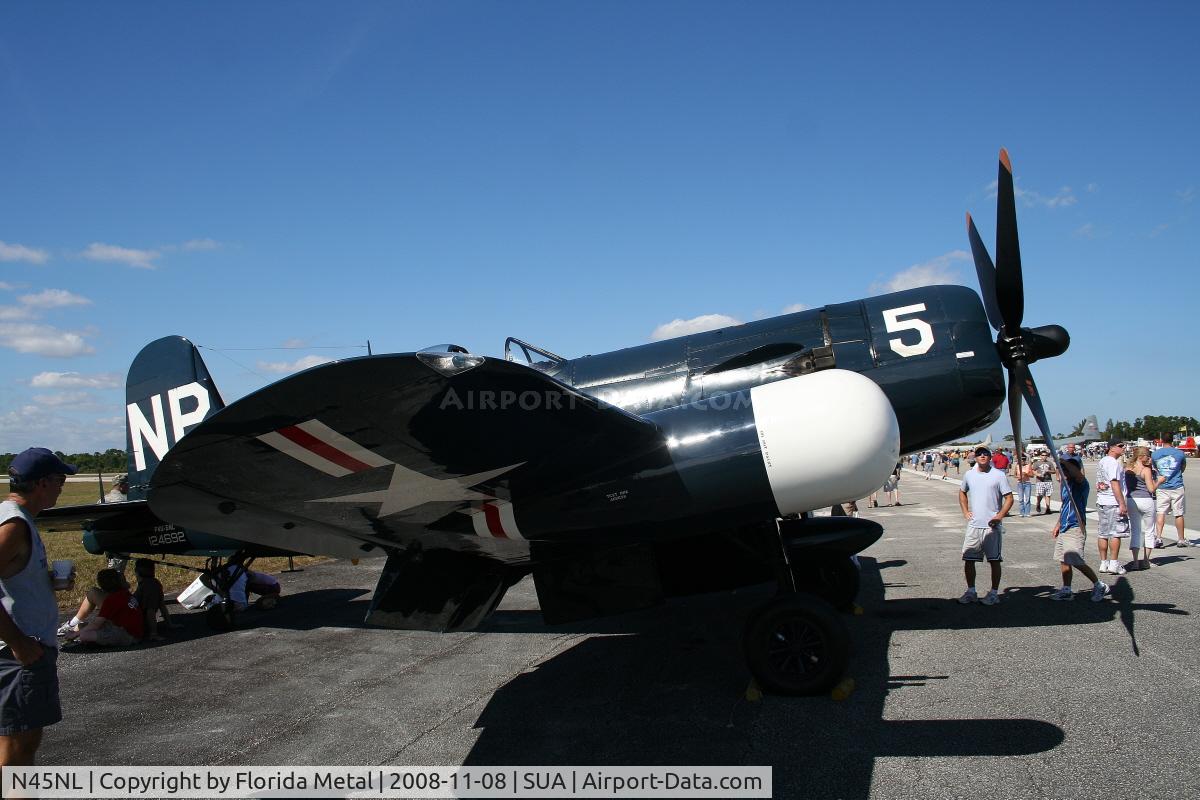 N45NL, 1951 Vought F4U-5NL Corsair C/N 124692, F4U-5NL Corsair