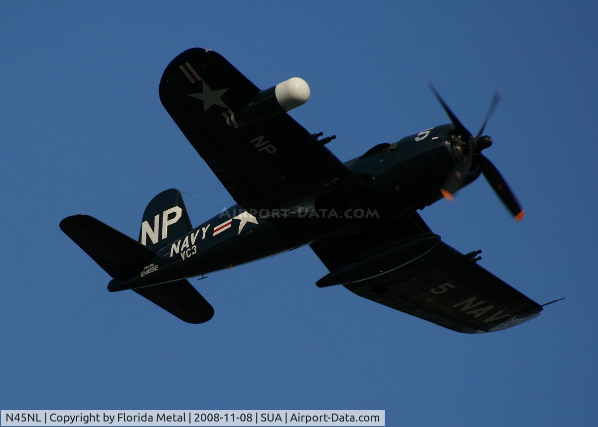 N45NL, 1951 Vought F4U-5NL Corsair C/N 124692, F4U-5NL Corsair
