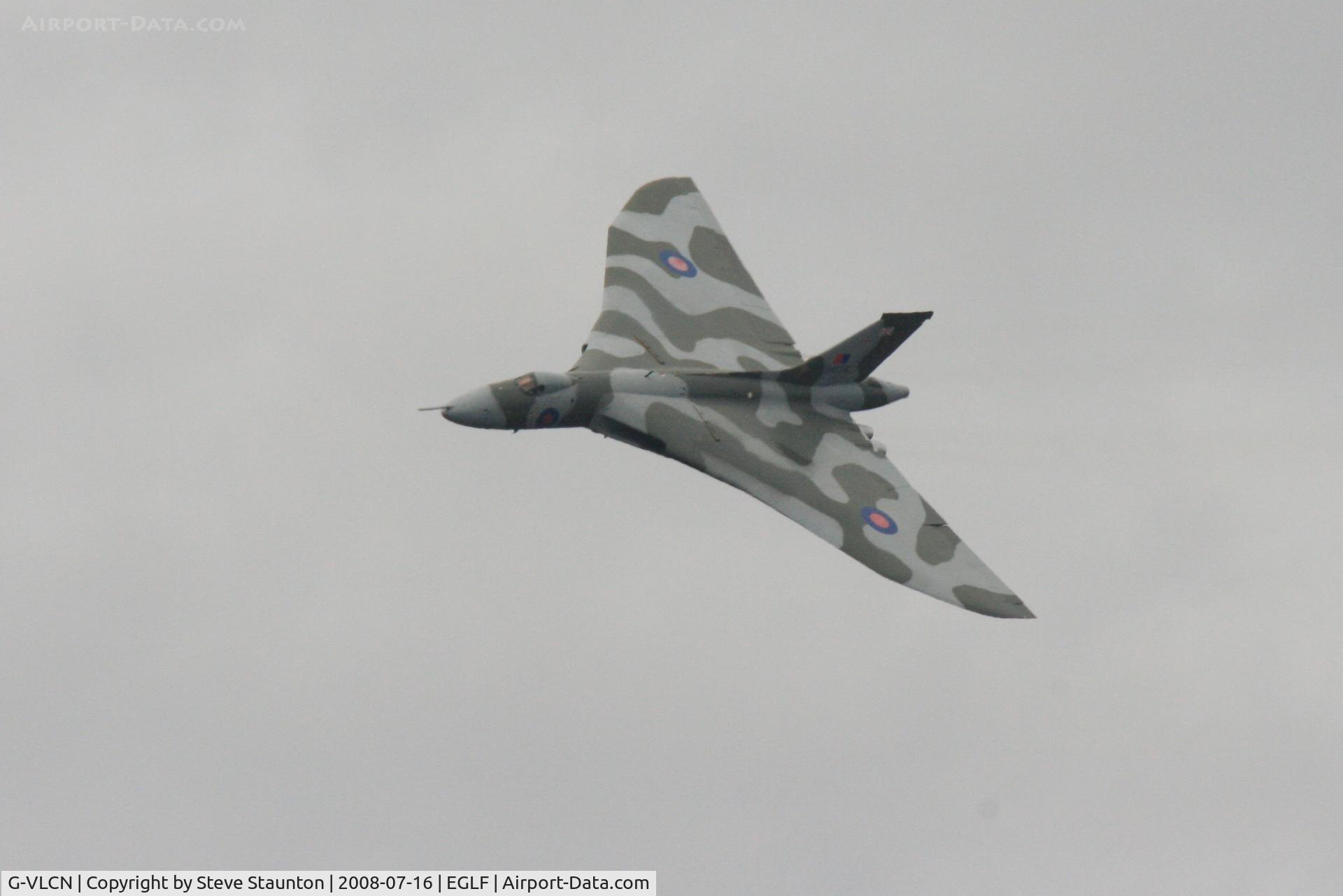 G-VLCN, 1960 Avro Vulcan B.2 C/N Set 12, Taken at Farnborough Airshow on the Wednesday trade day, 16th July 2009