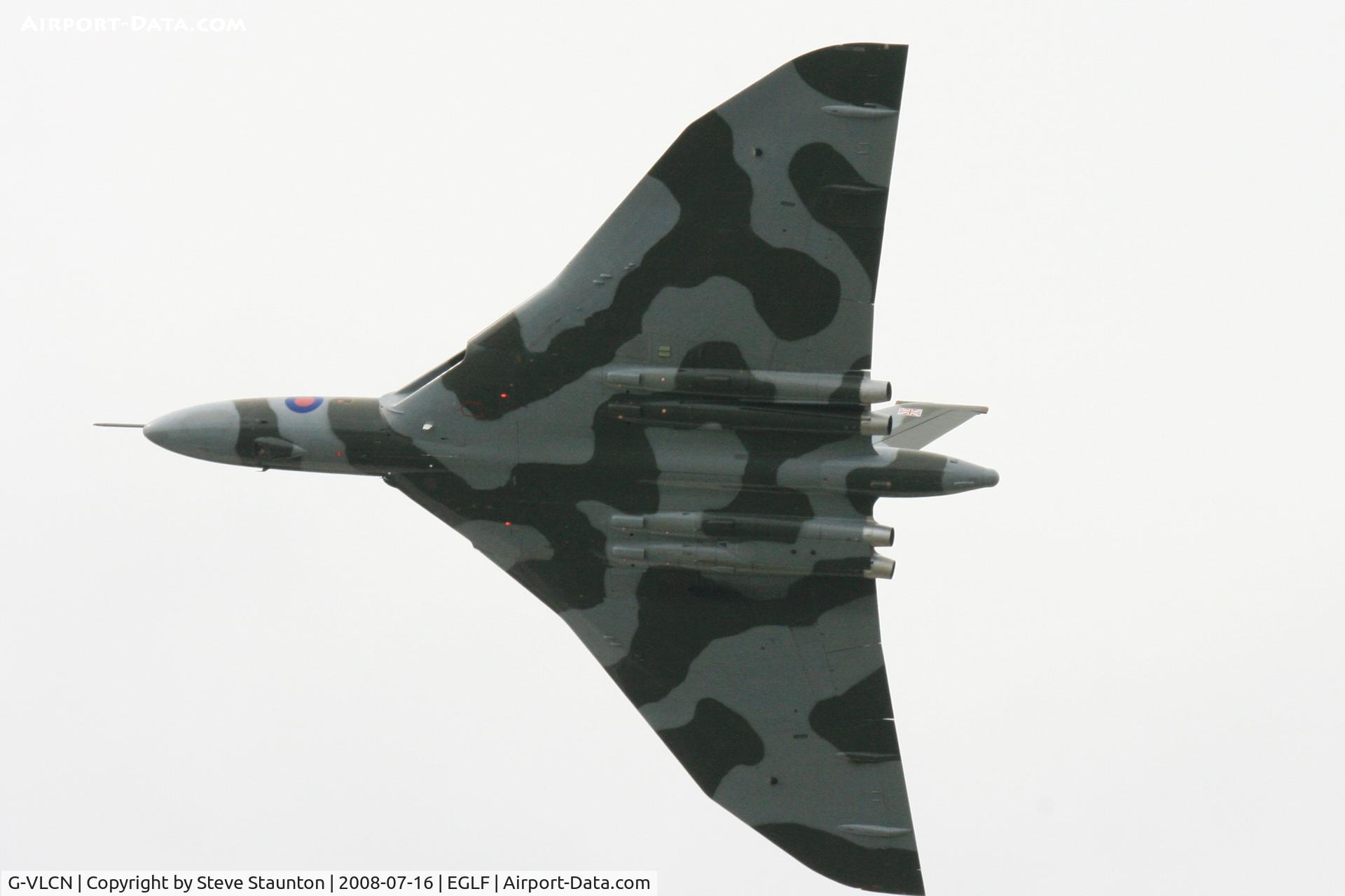 G-VLCN, 1960 Avro Vulcan B.2 C/N Set 12, Taken at Farnborough Airshow on the Wednesday trade day, 16th July 2009