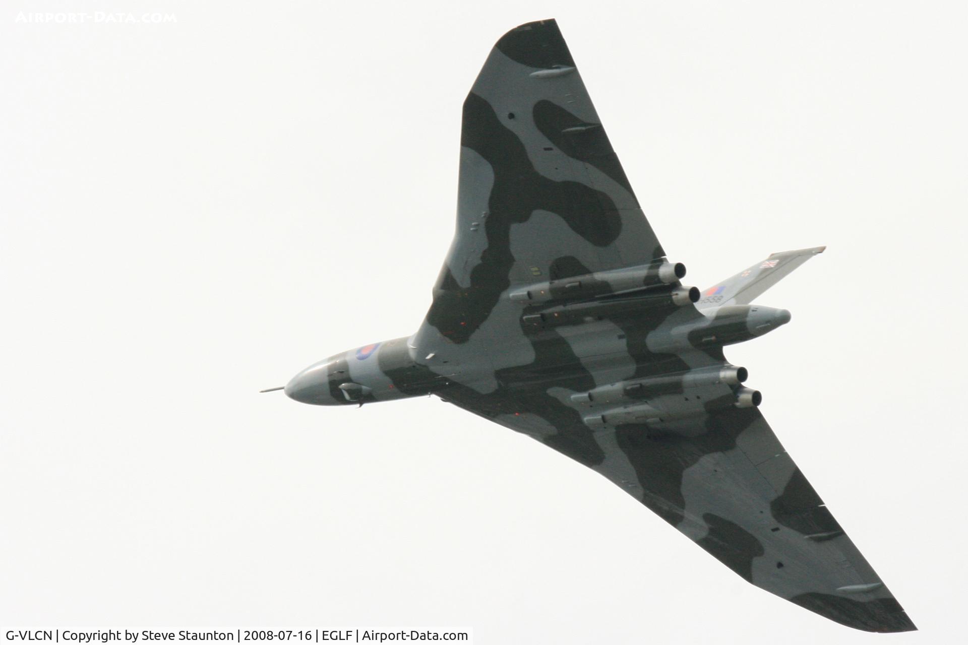 G-VLCN, 1960 Avro Vulcan B.2 C/N Set 12, Taken at Farnborough Airshow on the Wednesday trade day, 16th July 2009