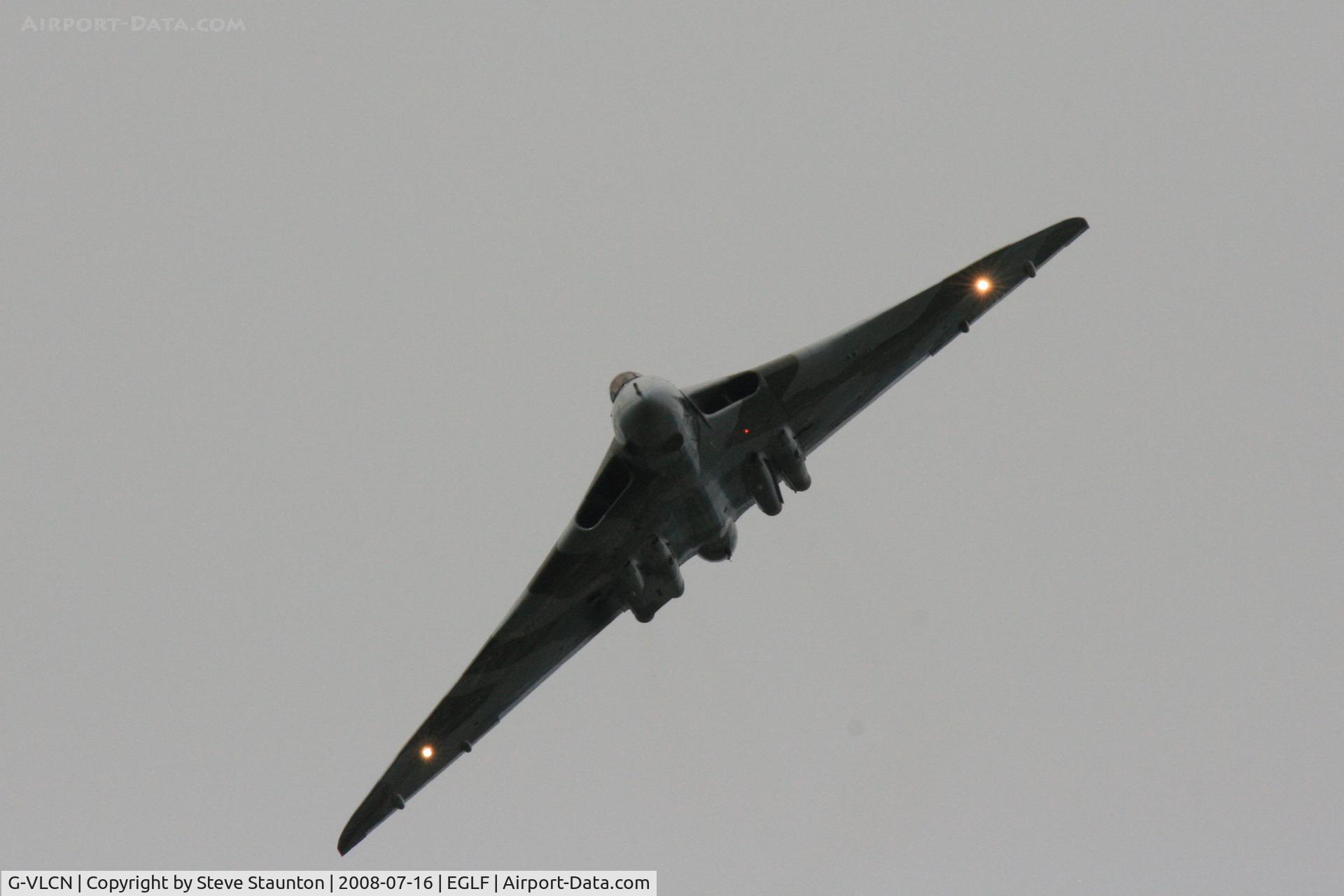 G-VLCN, 1960 Avro Vulcan B.2 C/N Set 12, Taken at Farnborough Airshow on the Wednesday trade day, 16th July 2009