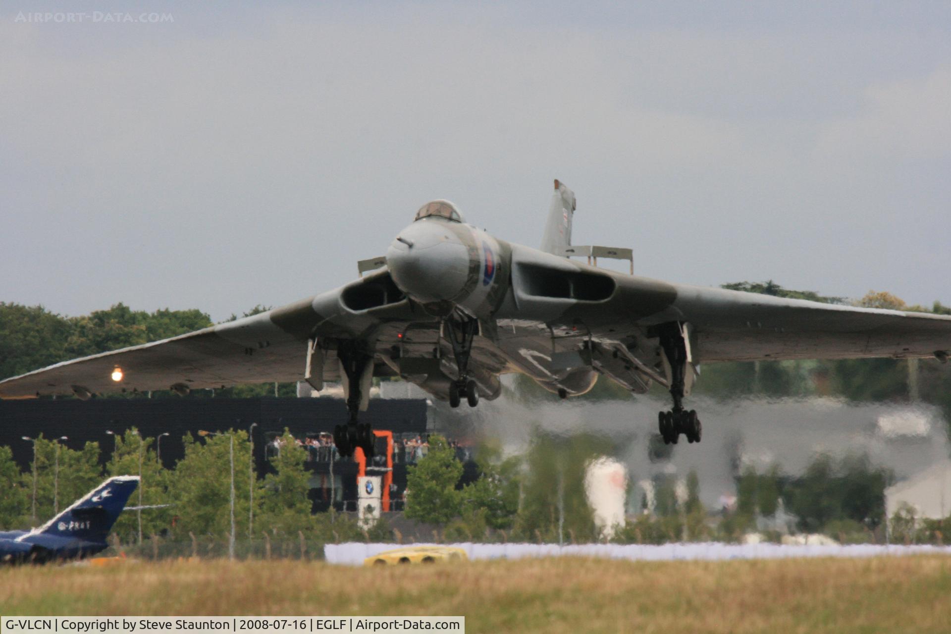 G-VLCN, 1960 Avro Vulcan B.2 C/N Set 12, Taken at Farnborough Airshow on the Wednesday trade day, 16th July 2009
