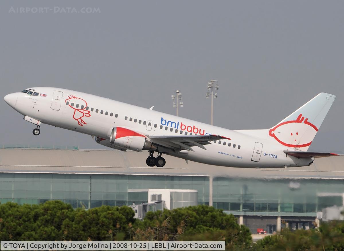 G-TOYA, 1994 Boeing 737-3Q8 C/N 26310, 