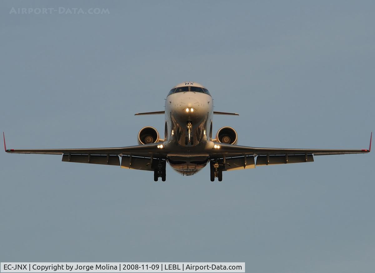 EC-JNX, 2006 Bombardier CRJ-200ER (CL-600-2B19) C/N 8058, Amazing approach..!!!