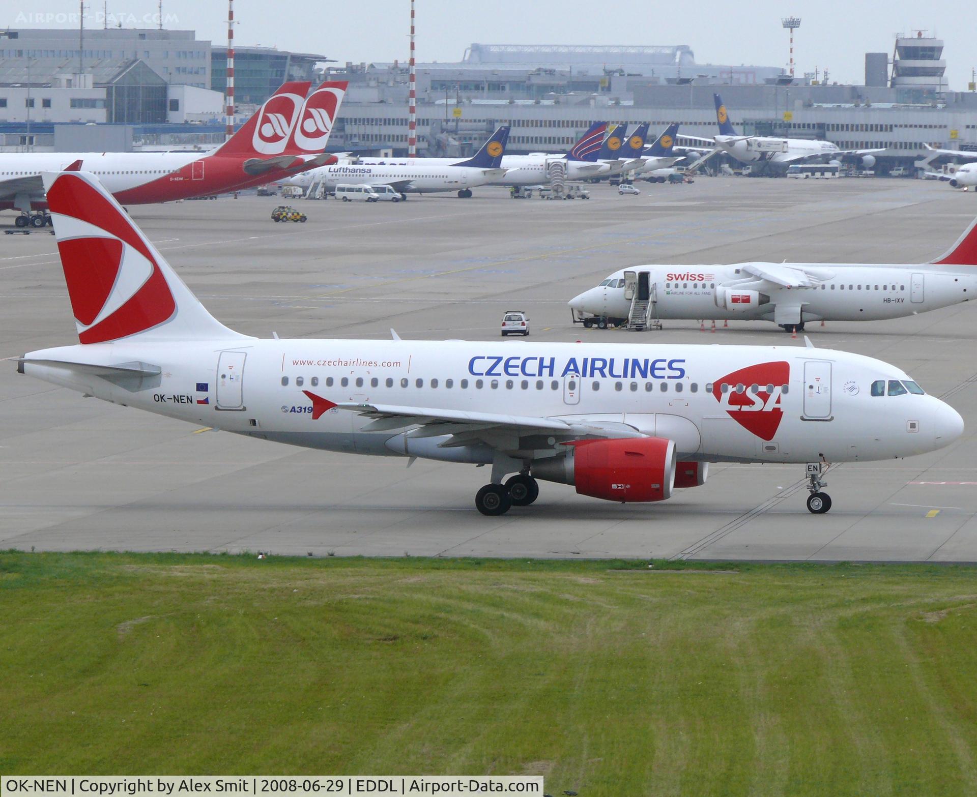 OK-NEN, 2008 Airbus A319-112 C/N 3436, Airbus Industries A319-112 OK-NEN Czech Airlines